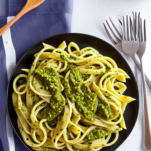 Pesto Pasta with Chicken