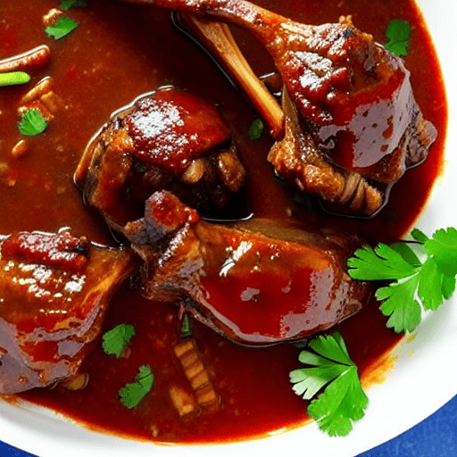 Braised Lamb Shanks