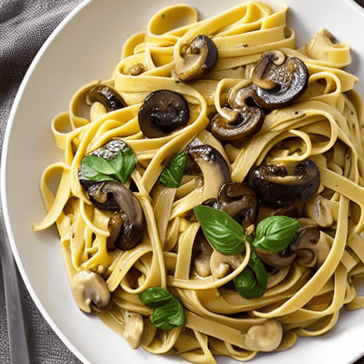 Fettuccine con Funghi