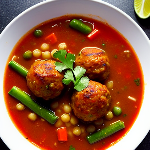 Sopa de Albóndigas