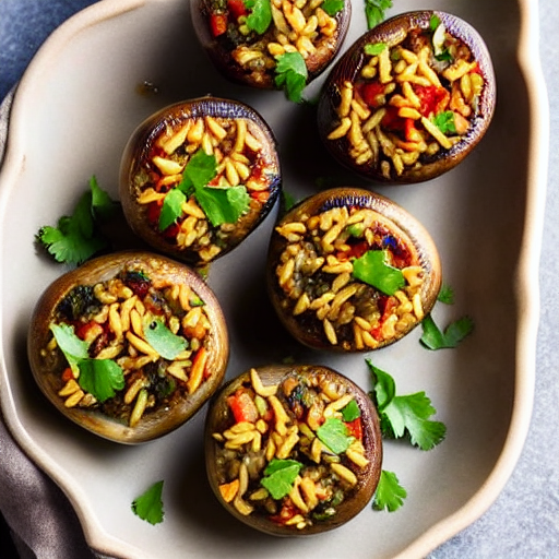 Savory Stuffed Mushrooms