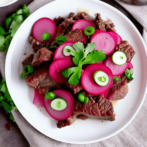 Keto Beef and Radish Bake