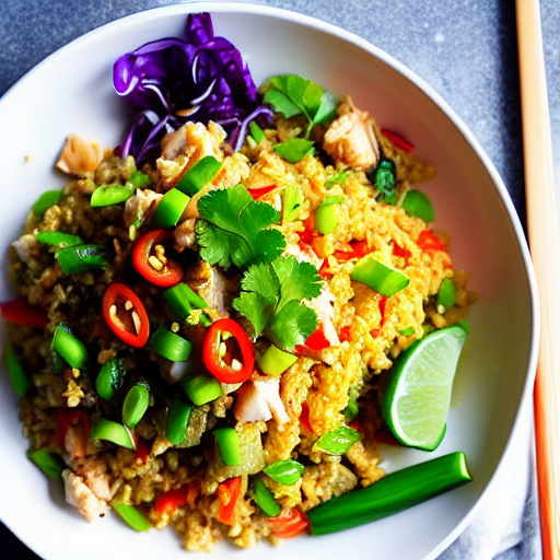 Khao Pad Kua Khao Poo