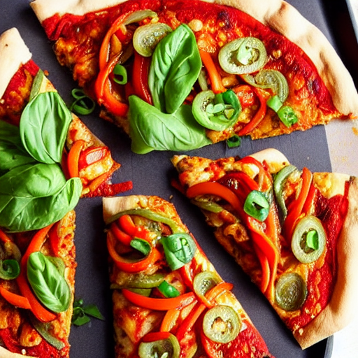 Gochujang Veggie Pizza