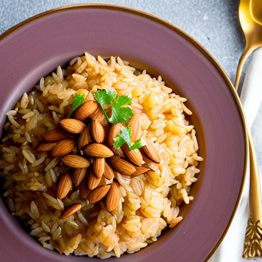 Honey Almond Rice