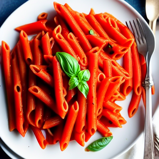 Vegan Roasted Red Pepper Pasta