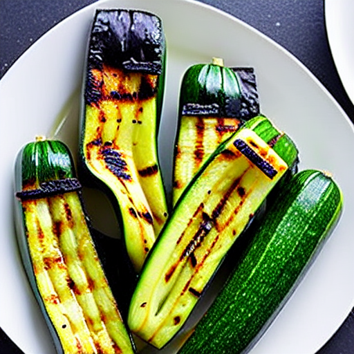 Korean Grilled Zucchini