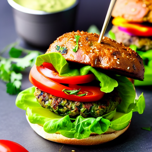 Midnight Veggie Burger