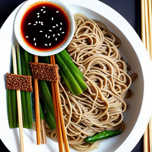 Soba with Dipping Sauce