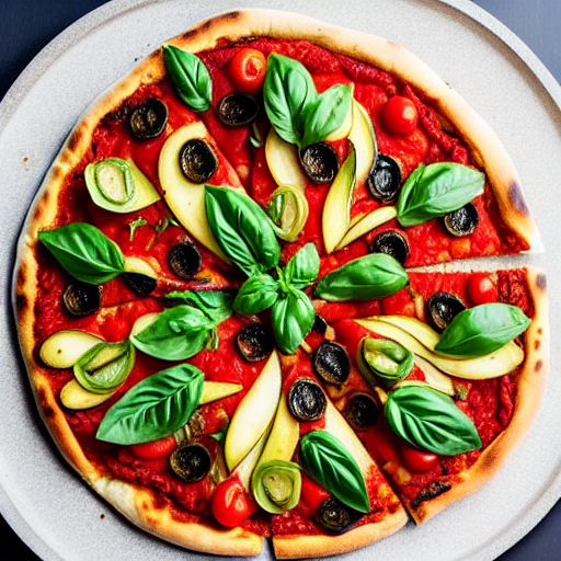 Vegan Ratatouille Pizza