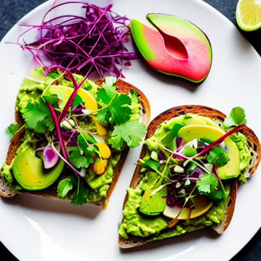 Avocado Toast with Radish