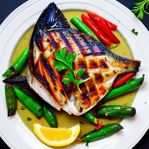 Grilled Sea Bream