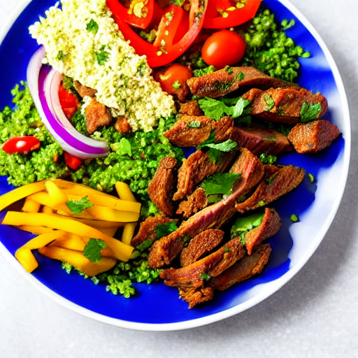 Keto Shawarma Plate