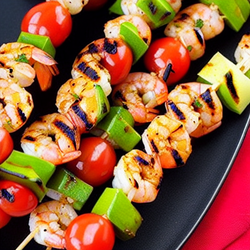 Grilled Shrimp Skewers