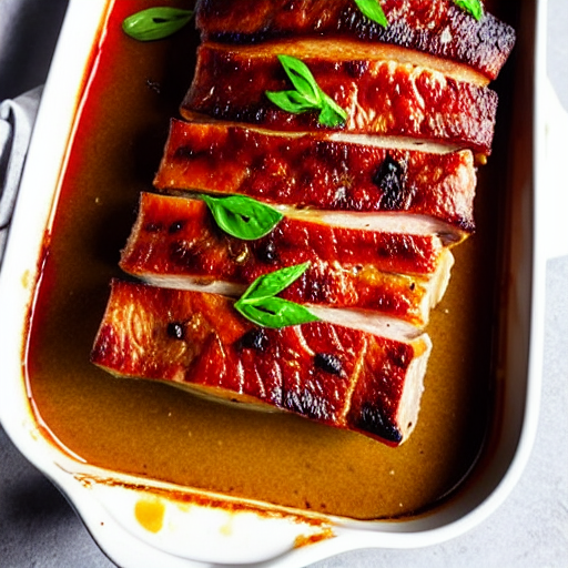 Keto Baked Pork Belly