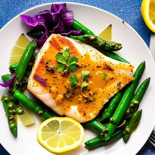 Fish with Lemon Sauce