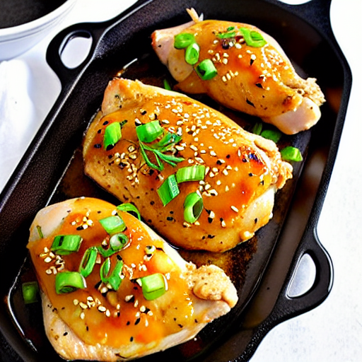 Baked Garlic Chicken