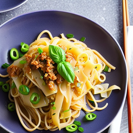 Korean Cabbage Noodles