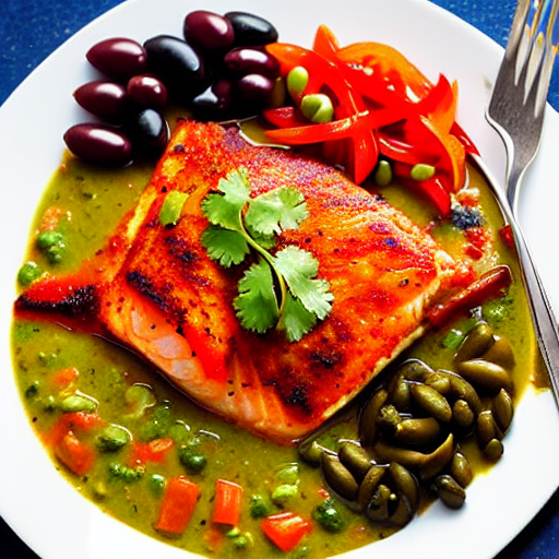 Baked Fish Veracruz
