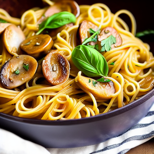 Pasta con Porcini