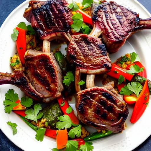 Lamb Chops with Ras El Hanout