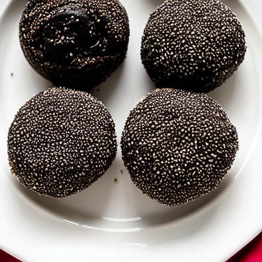 Vegan Black Sesame Balls