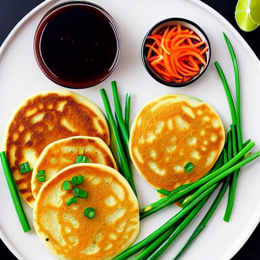 Chive Pancakes