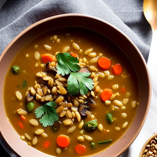 Mushroom and Barley Soup