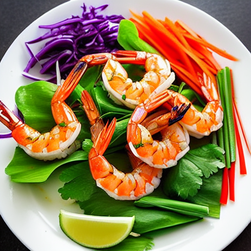 Tôm Nướng Mắm