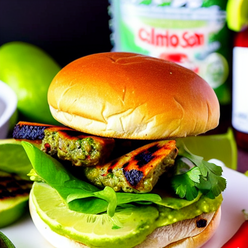 Cilantro Lime Burger