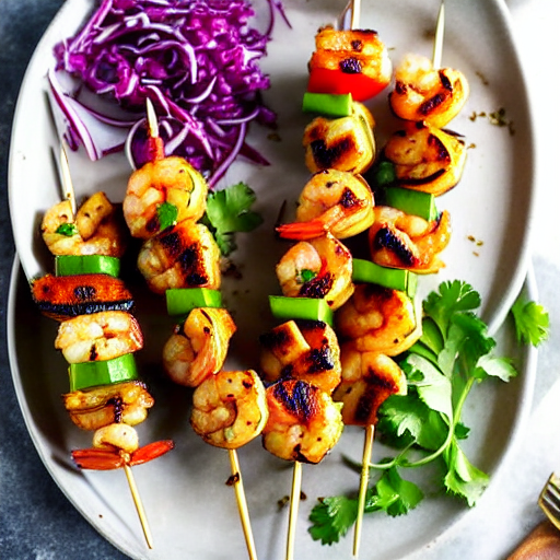 Vegan Shrimp Kebabs