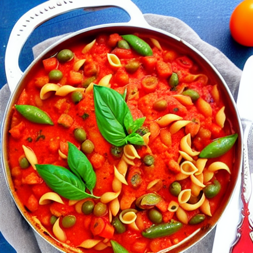 Macarrão com Molho de Tomate