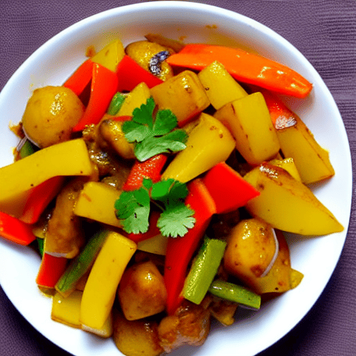 Aloo Capsicum
