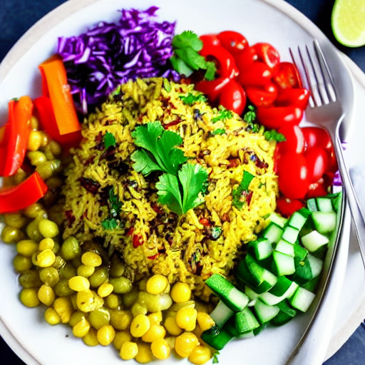 Keto Moroccan Rice Salad