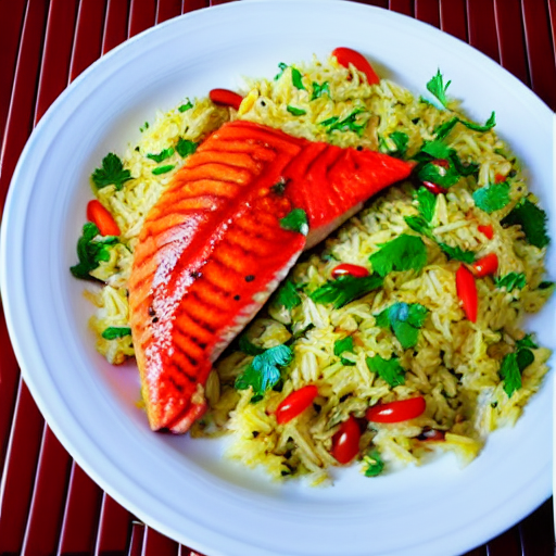 Fish and Rice Pilaf