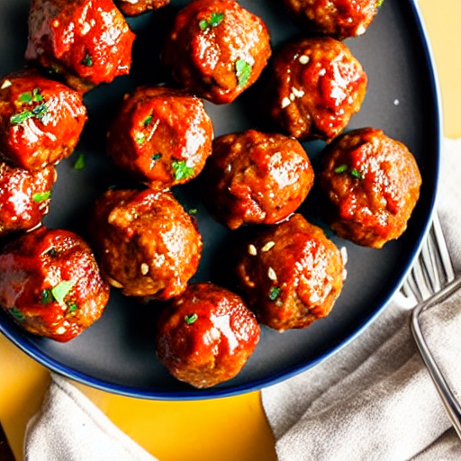 Zesty BBQ Meatballs