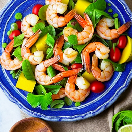 Shrimp Fattoush