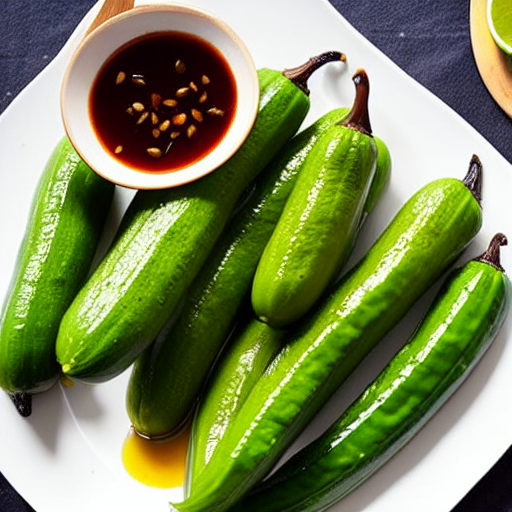 Chili Oil Cucumbers