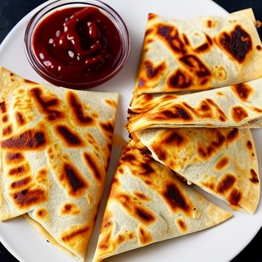 BBQ Chicken Quesadilla