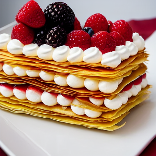 Mille-Feuille aux Fruits