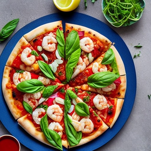 Pizza Tôm Nướng