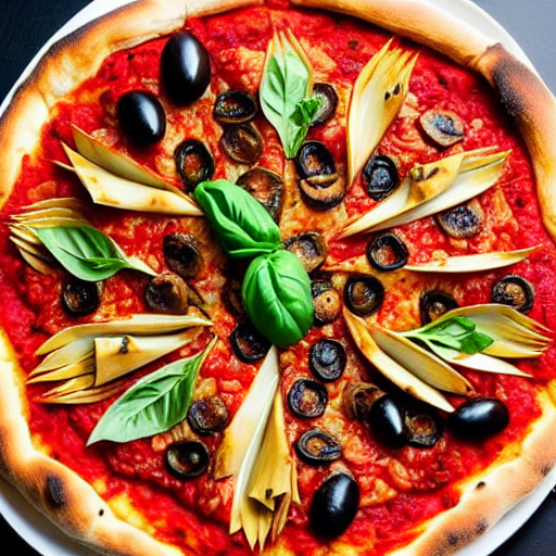Pizza de Alcachofas