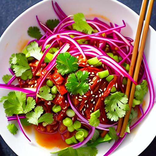 Korean Spicy Radish Salad