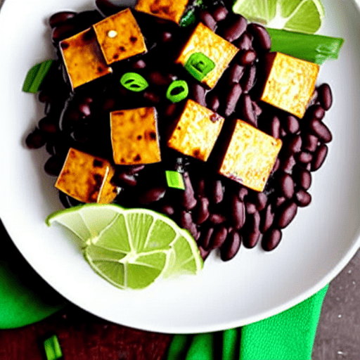 Gluten-Free Black Bean Tofu