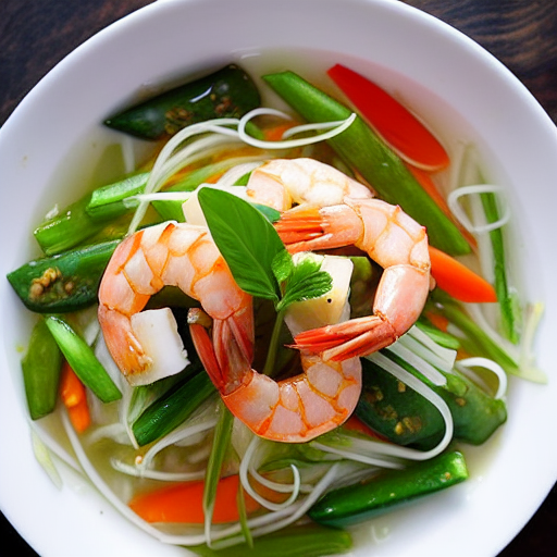 Gỏi Đu Đủ Tôm