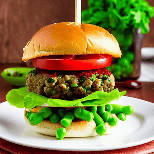 Burger di Piselli