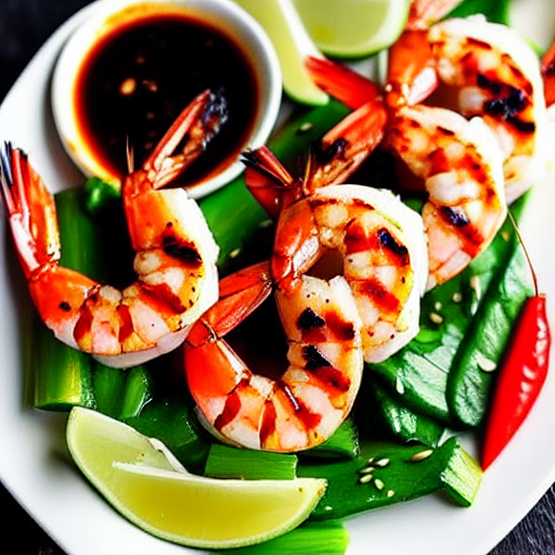 Korean Grilled Shrimp