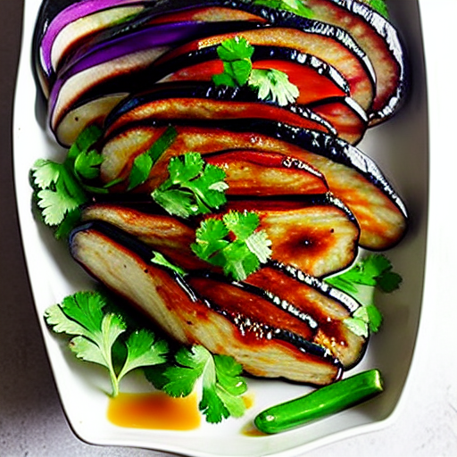 Korean Eggplant Side Dish