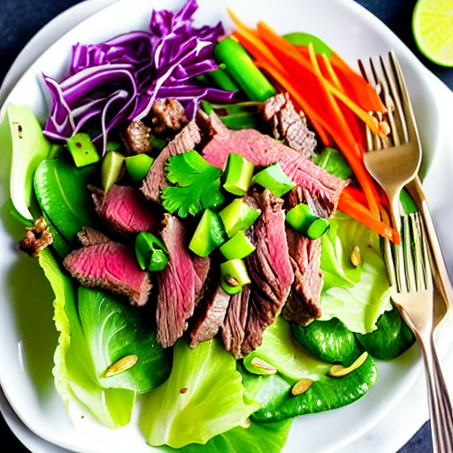 Keto Thai Beef Salad