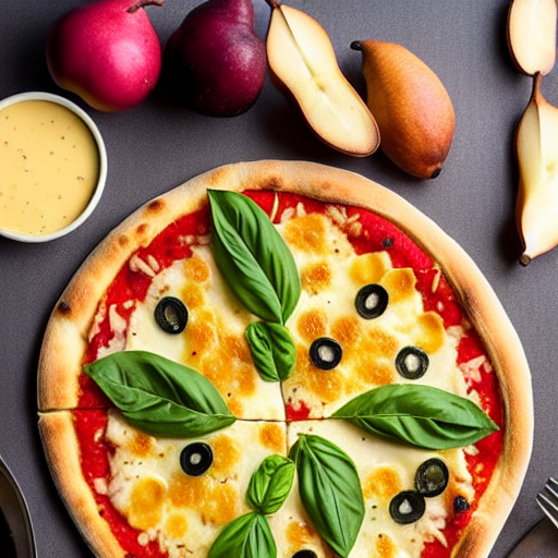 Pizza de Pera y Queso